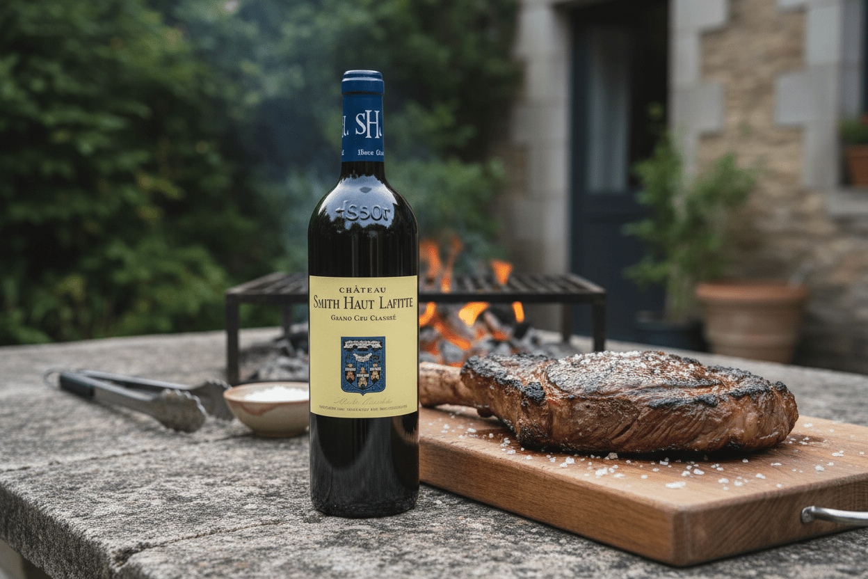 Vino Tinto Château Smith Haut Lafitte 2017 750ml Grand Cru de Graves Francia - La Cava