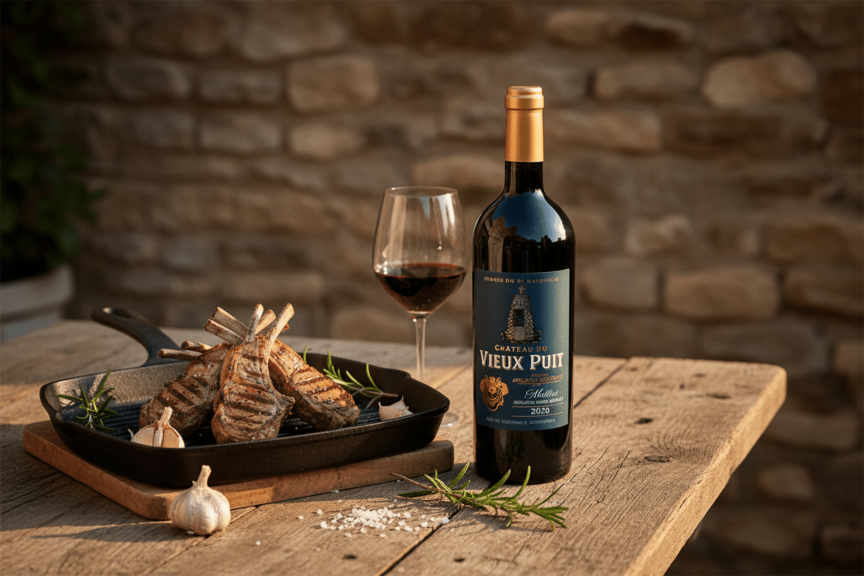 Vino Tinto Chateau Vieux Puit Malbec 2022 750ml - Vino de Francia - La Cava
