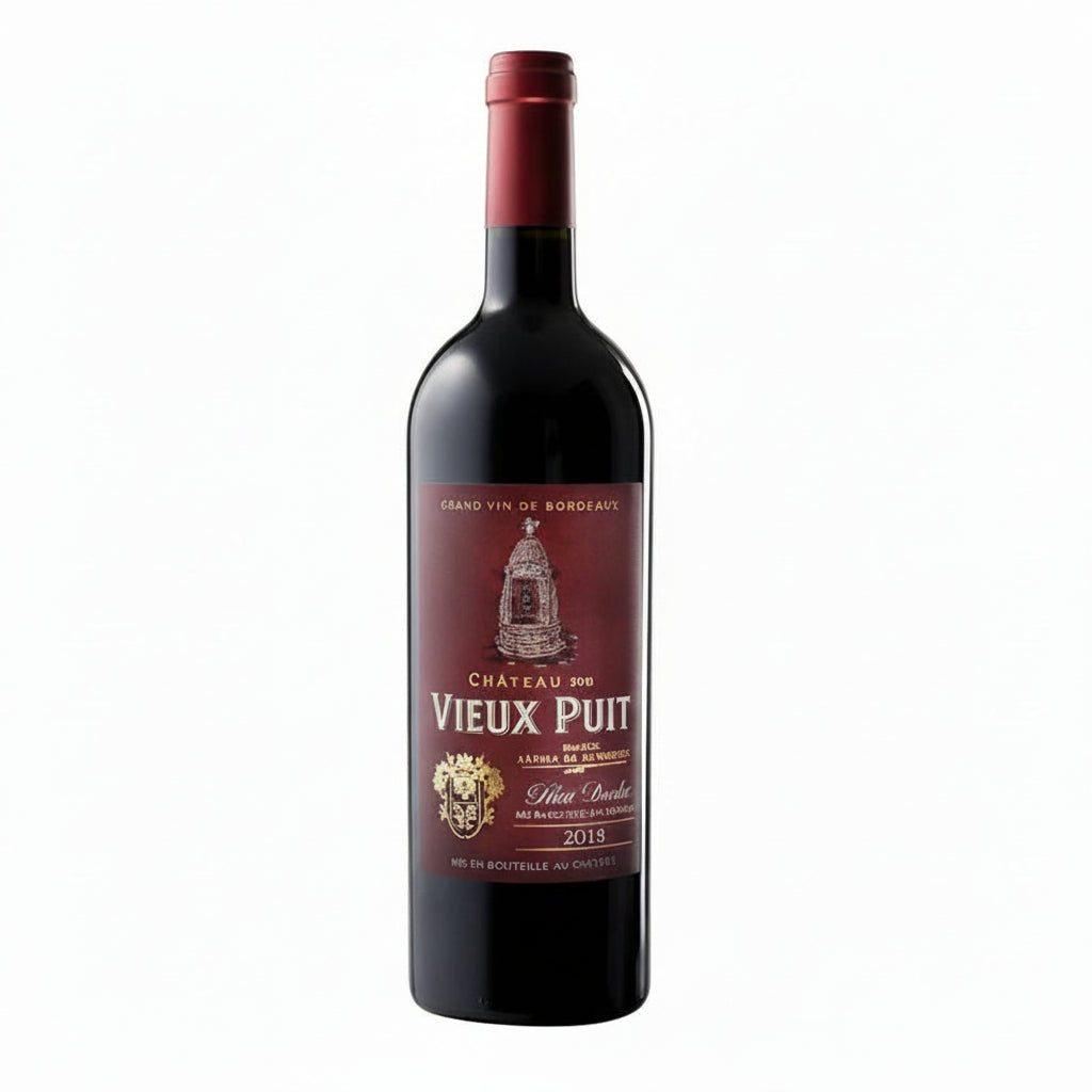 Vino Tinto Château Vieux Puit Petit Verdot 750ml - Vino de Francia - La Cava