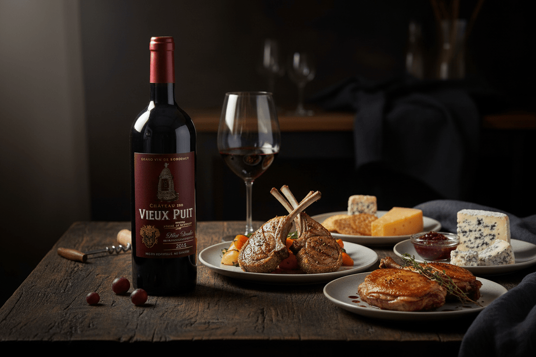 Vino Tinto Château Vieux Puit Petit Verdot 750ml - Vino de Francia - La Cava