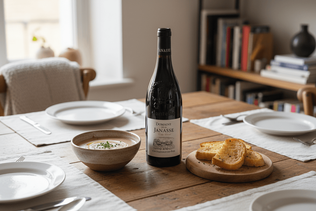Vino tinto chateauneuf-du-pape chaupin 2022 - Vino de Francia - La Cava