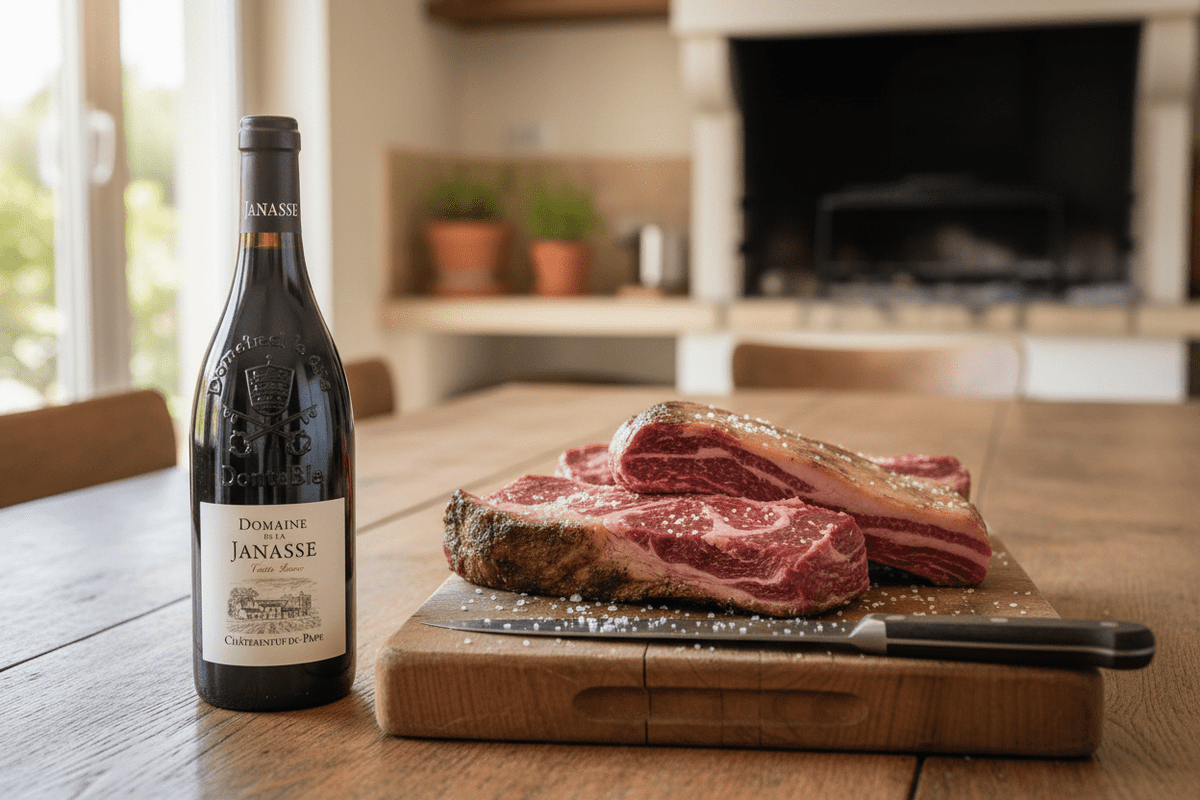 Vino tinto chateauneuf-du-pape tradition rouge 2021 - Vino de Francia - La Cava