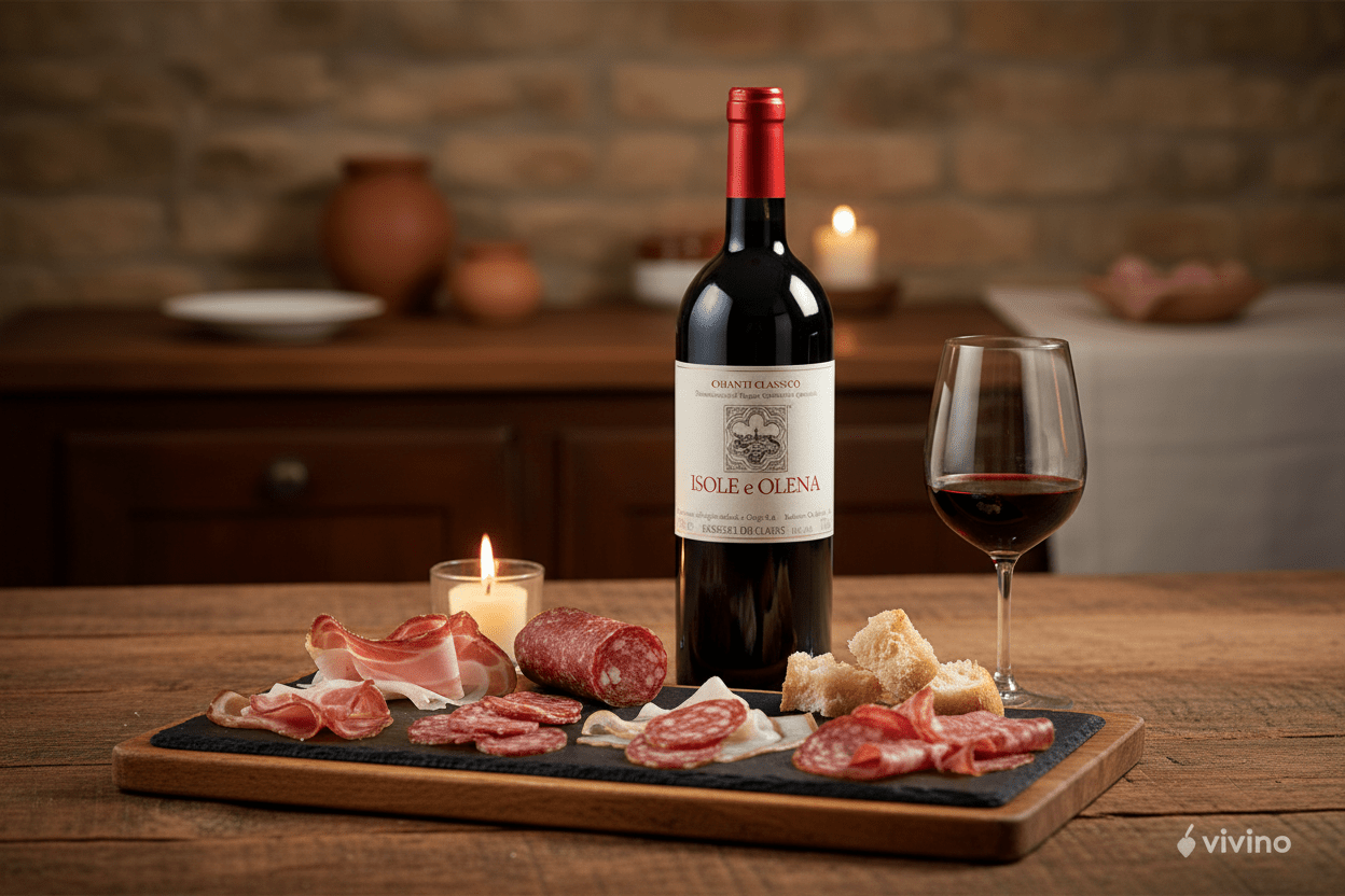 Vino tinto chianti classico 2021 Italia - La Cava