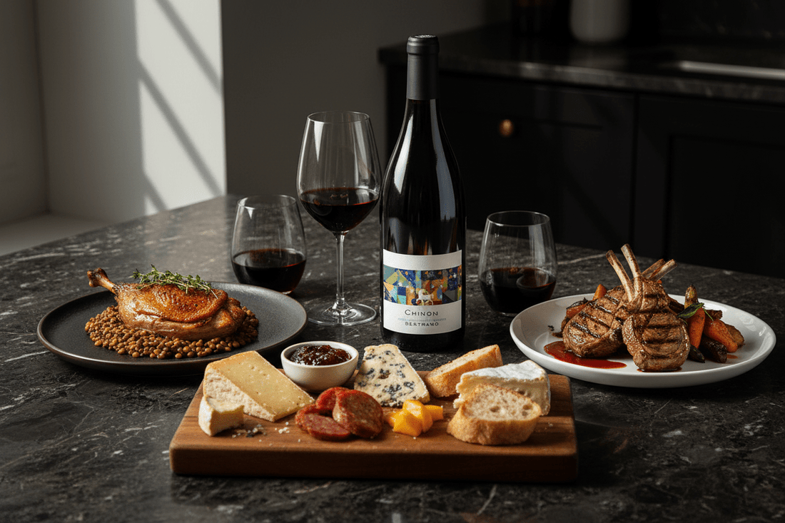 Vino Tinto Chinon 2024 Vignobles Berthier 750ml Valle del Loira - Vino de Francia - La Cava