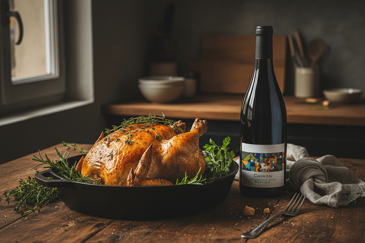 Vino Tinto Chinon 2024 Vignobles Berthier 750ml Valle del Loira - Vino de Francia - La Cava