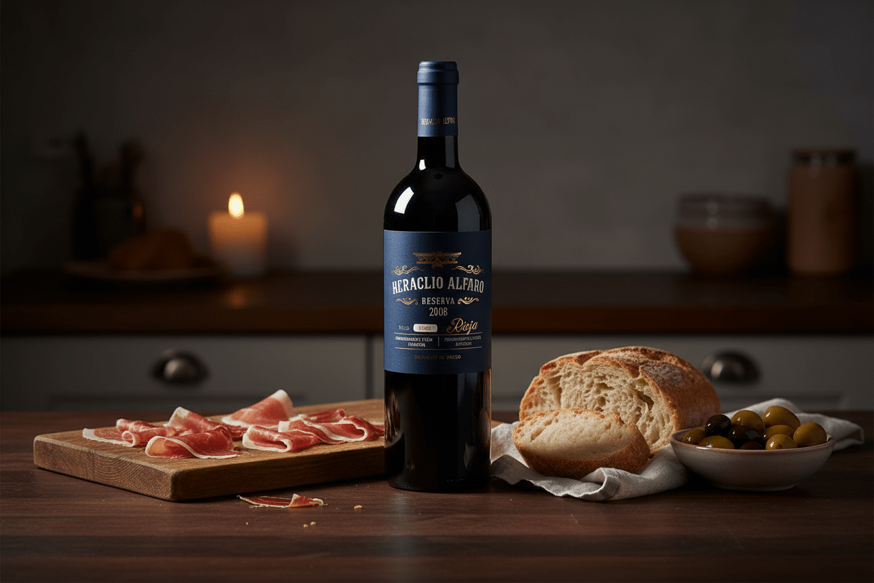 Vino Tinto Clásico Riojano Reserva 750ml, La Rioja - Vino de España - La Cava