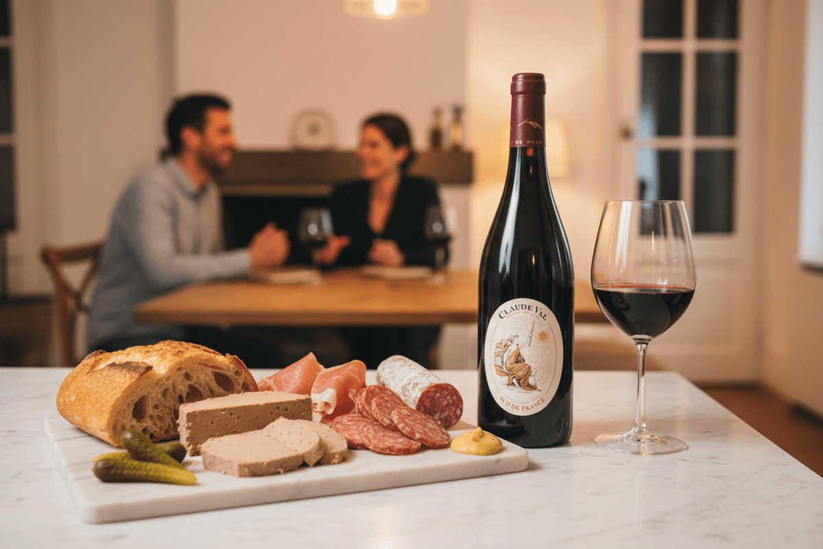 Vino Tinto Claude Val IGP Pays D'Oc - La Cava