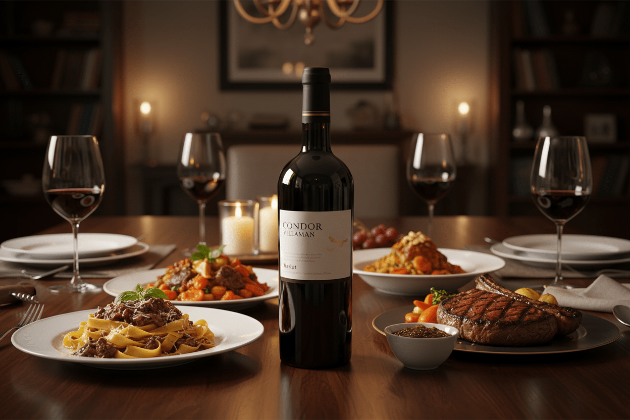 Vino Tinto Condor Merlot 750ml Valle Central - Vino de Chile - La Cava