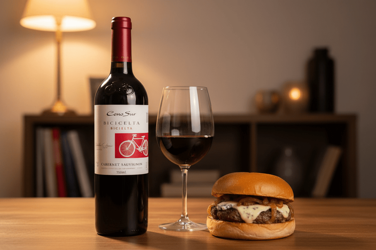 Vino Tinto Cono Sur Bicicleta Cabernet Sauvignon de 750 ml - La Cava