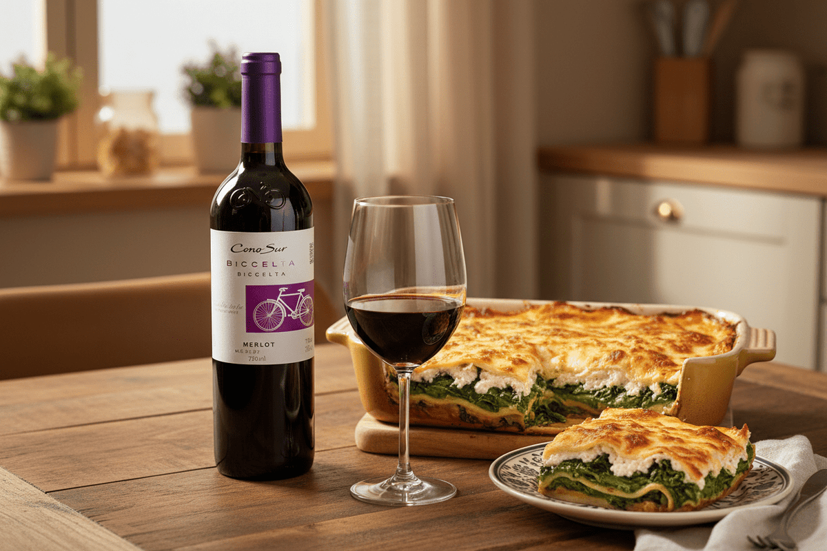Vino Tinto Cono Sur Bicicleta Merlot de 750 ml - La Cava