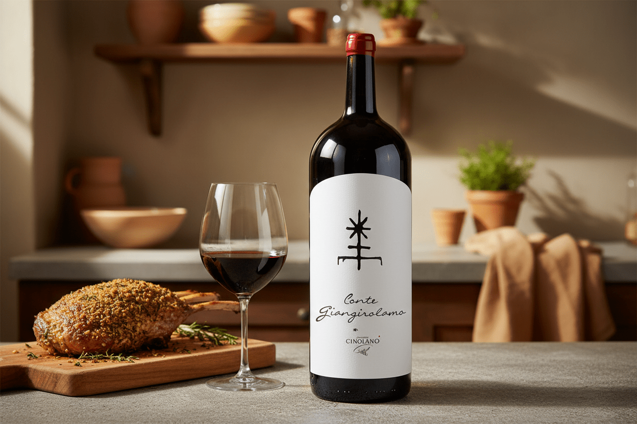 Vino tinto conte Giangirolamo Italiano 750 ml - La Cava