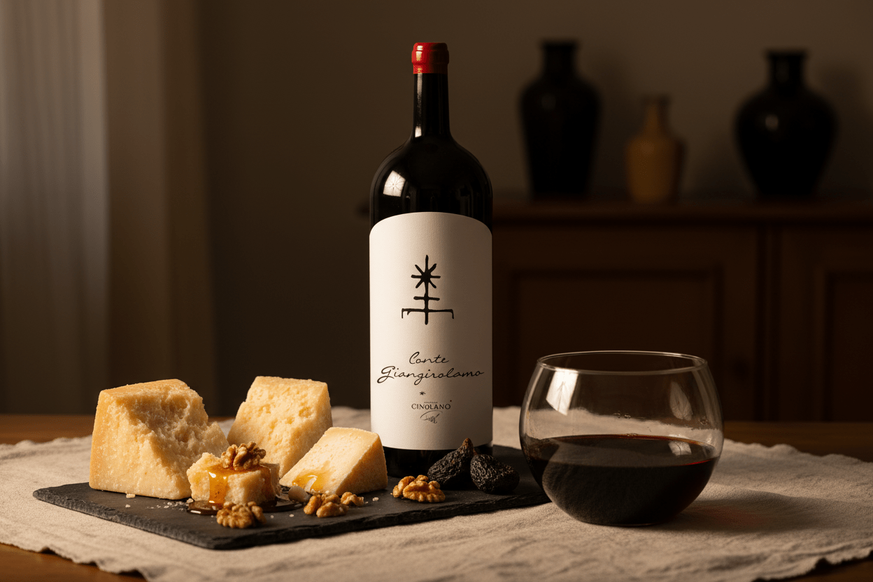 Vino tinto conte Giangirolamo Italiano 750 ml - La Cava