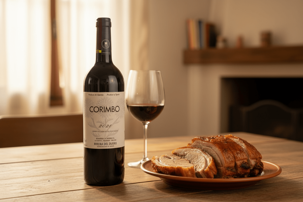 Vino Tinto Corimbo 2021 de 750 ml - La Cava