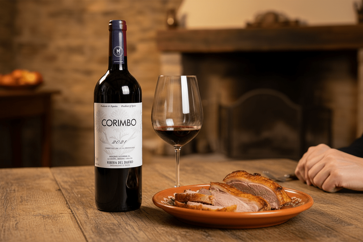 Vino Tinto Corimbo 2021 de 750 ml - La Cava