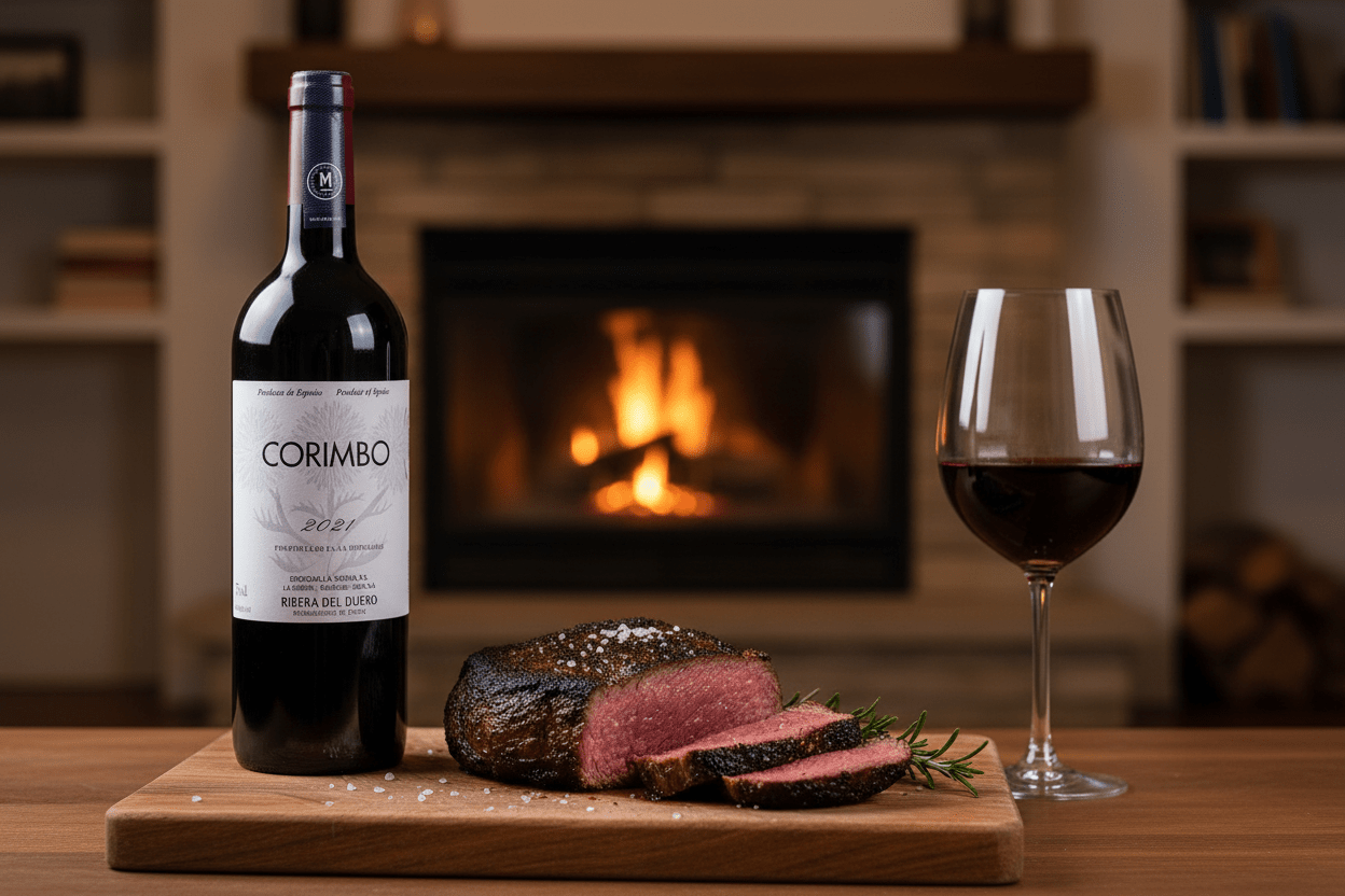 Vino Tinto Corimbo 2021 de 750 ml - La Cava