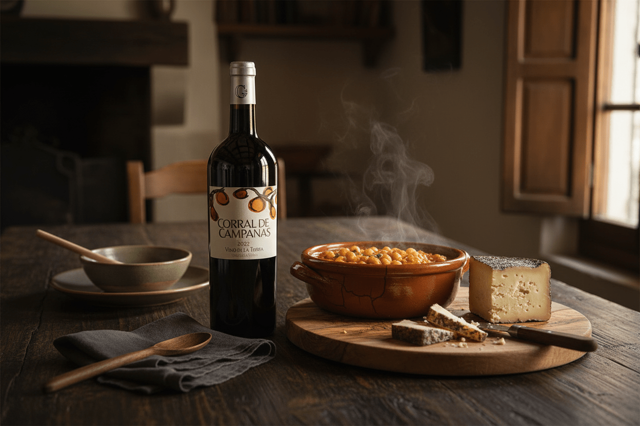 Vino tinto corral de campanas 2022 - Vino de España - La Cava
