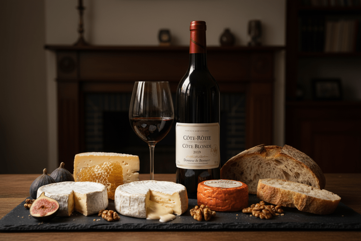 Vino tinto cote-rotie cote blonde 2019 domaine de boisseyt - Vino de Francia - La Cava