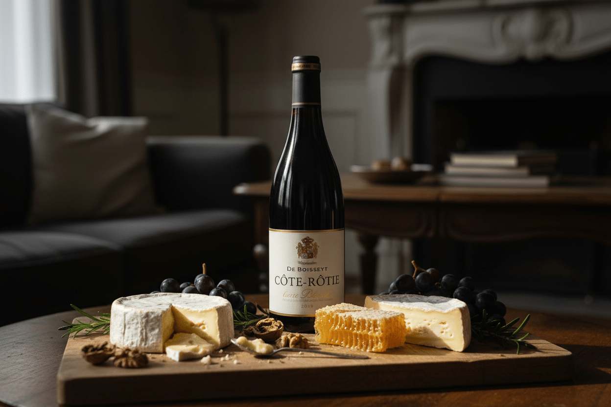 Vino tinto cote-rotie cote blonde 2019 domaine de boisseyt - Vino de Francia - La Cava