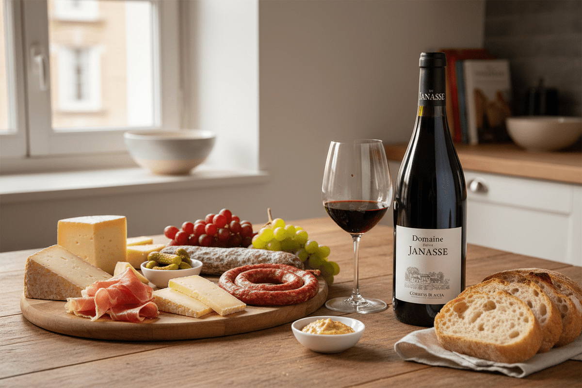 Vino tinto cotes-du-rhone tradition 2022 - Vino de Francia - La Cava