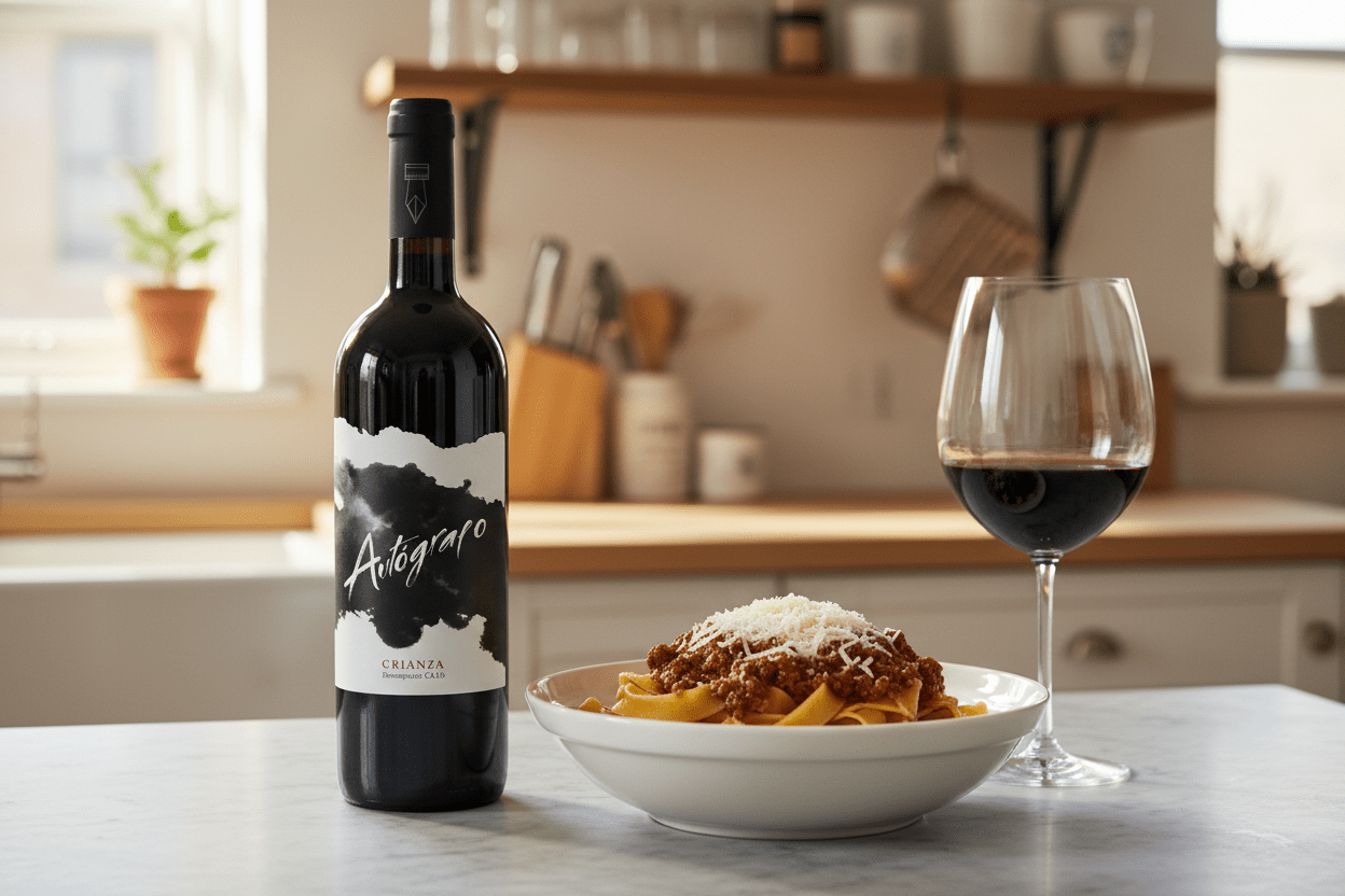Vino Tinto Crianza Autógrafo - La Cava