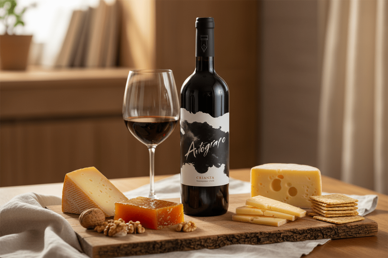 Vino Tinto Crianza Autógrafo - La Cava