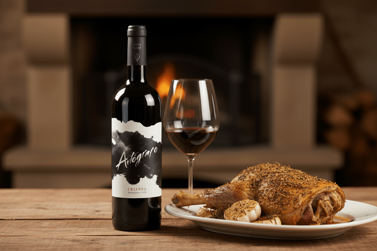Vino Tinto Crianza Autógrafo - La Cava