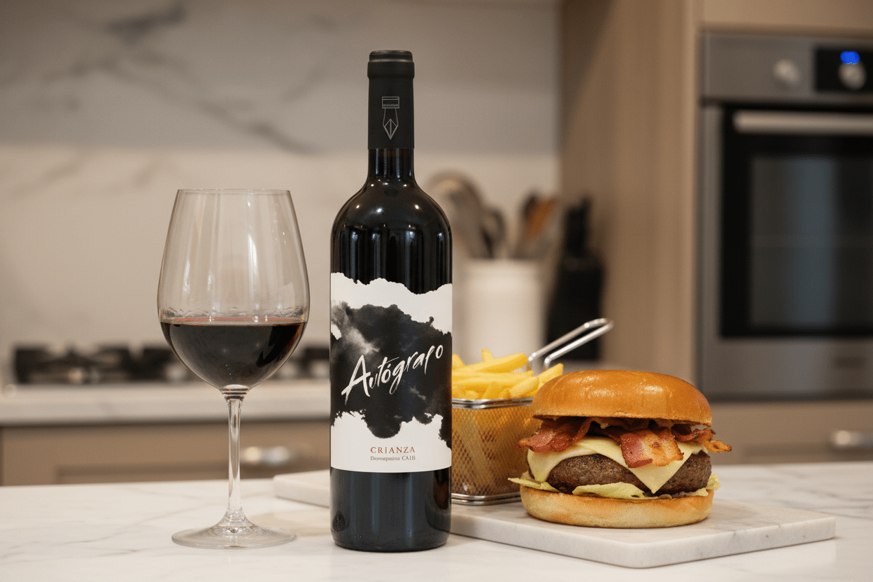 Vino Tinto Crianza Autógrafo - La Cava