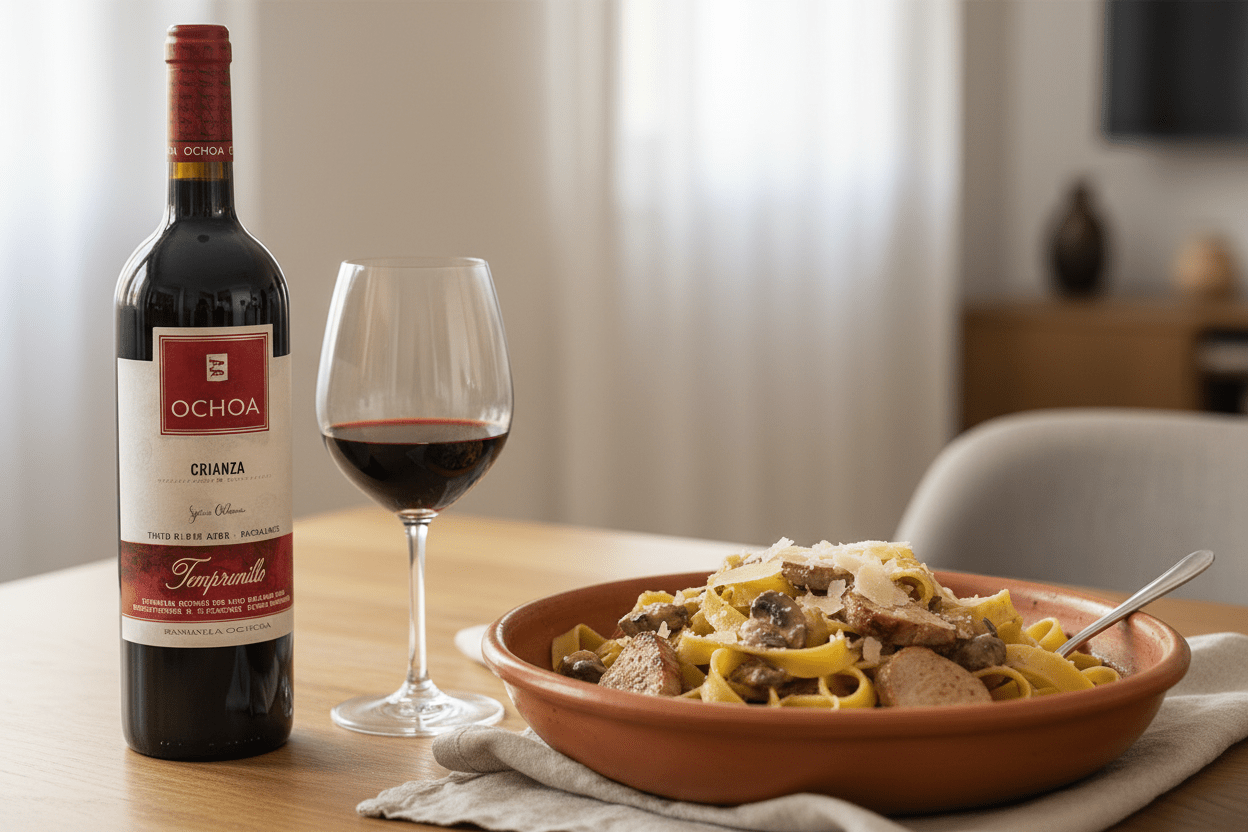Vino Tinto Crianza de Navarra - Vino de España - La Cava