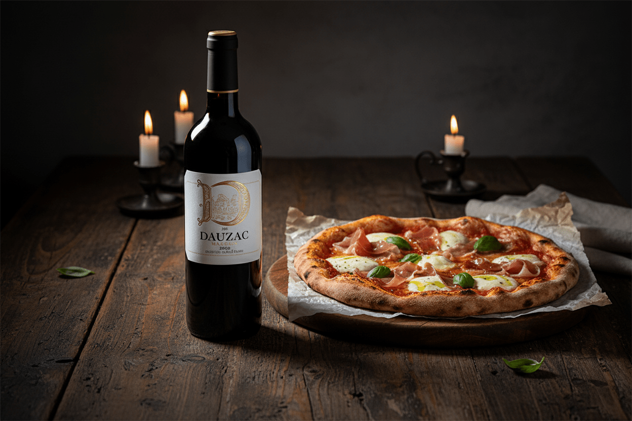 Vino Tinto D de Dauzac 2022 750ml AOC Bordeaux Francia - La Cava