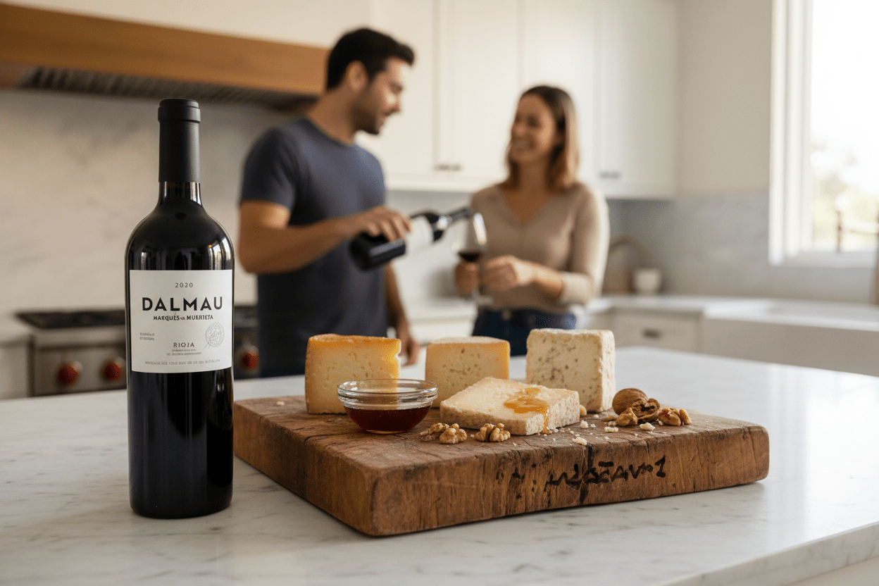 Vino Tinto Dalmau 2020 de 750ml - vino de España - La Cava