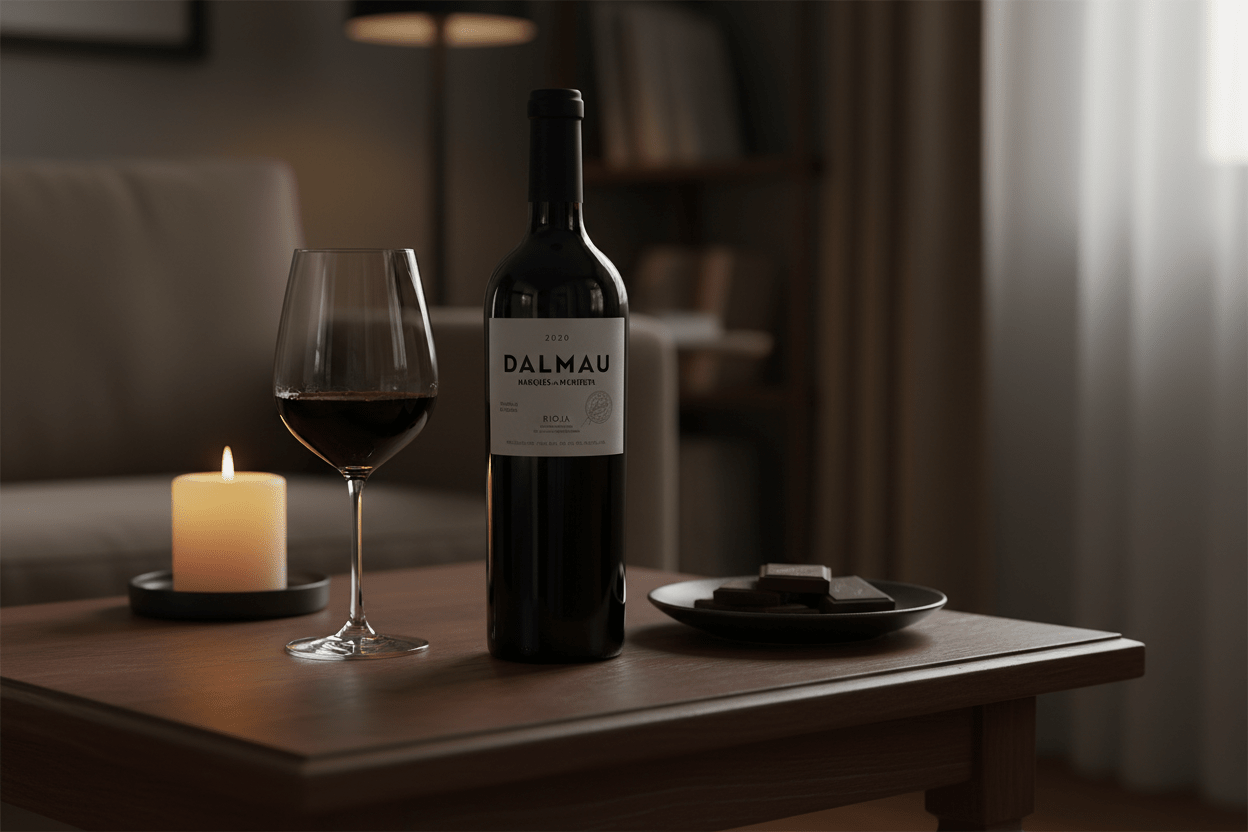 Vino Tinto Dalmau 2020 de 750ml - vino de España - La Cava