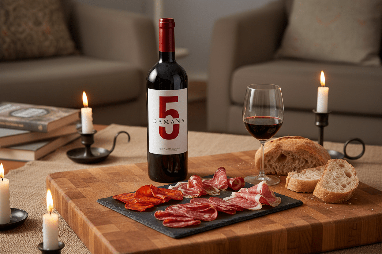 Vino Tinto Damana 5 2022 Ribera del Duero - Vino de España - La Cava