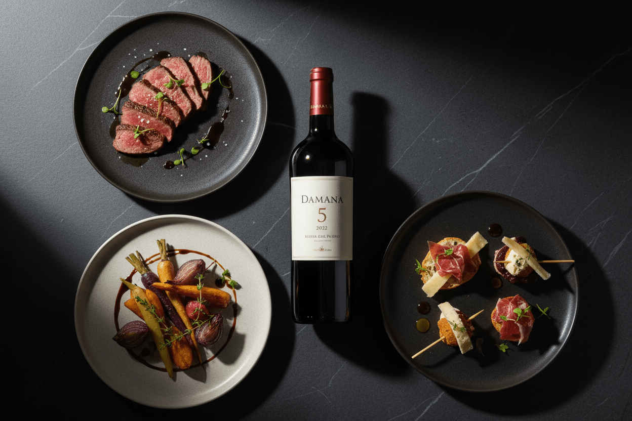 Vino Tinto Damana 5 2022 Ribera del Duero - Vino de España - La Cava