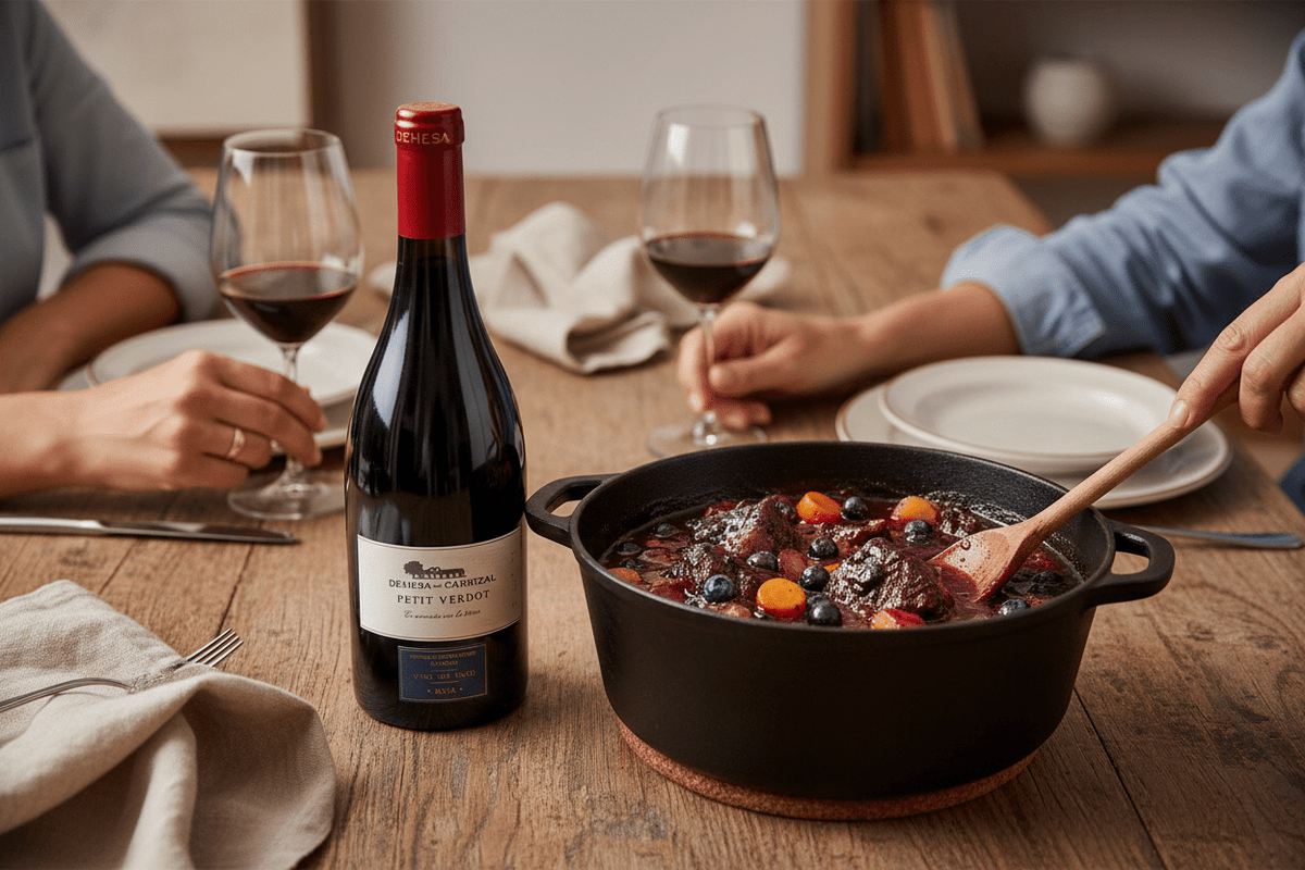 Vino Tinto de Pago Dehesa del Carrizal Petite Verdot - La Cava
