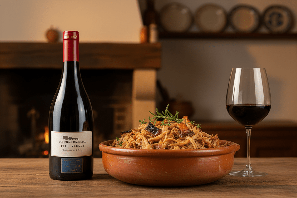 Vino Tinto de Pago Dehesa del Carrizal Petite Verdot - La Cavaslider_item_HiMBLA