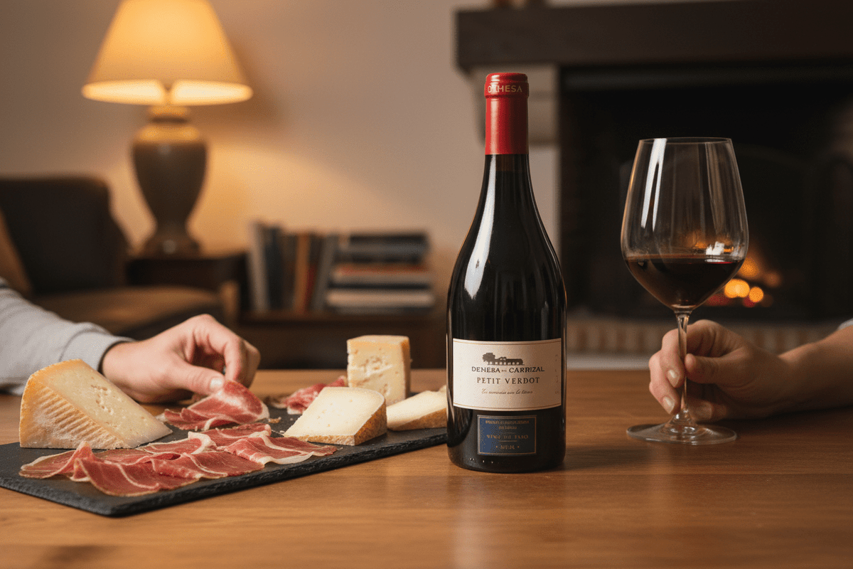 Vino Tinto de Pago Dehesa del Carrizal Petite Verdot - La Cava