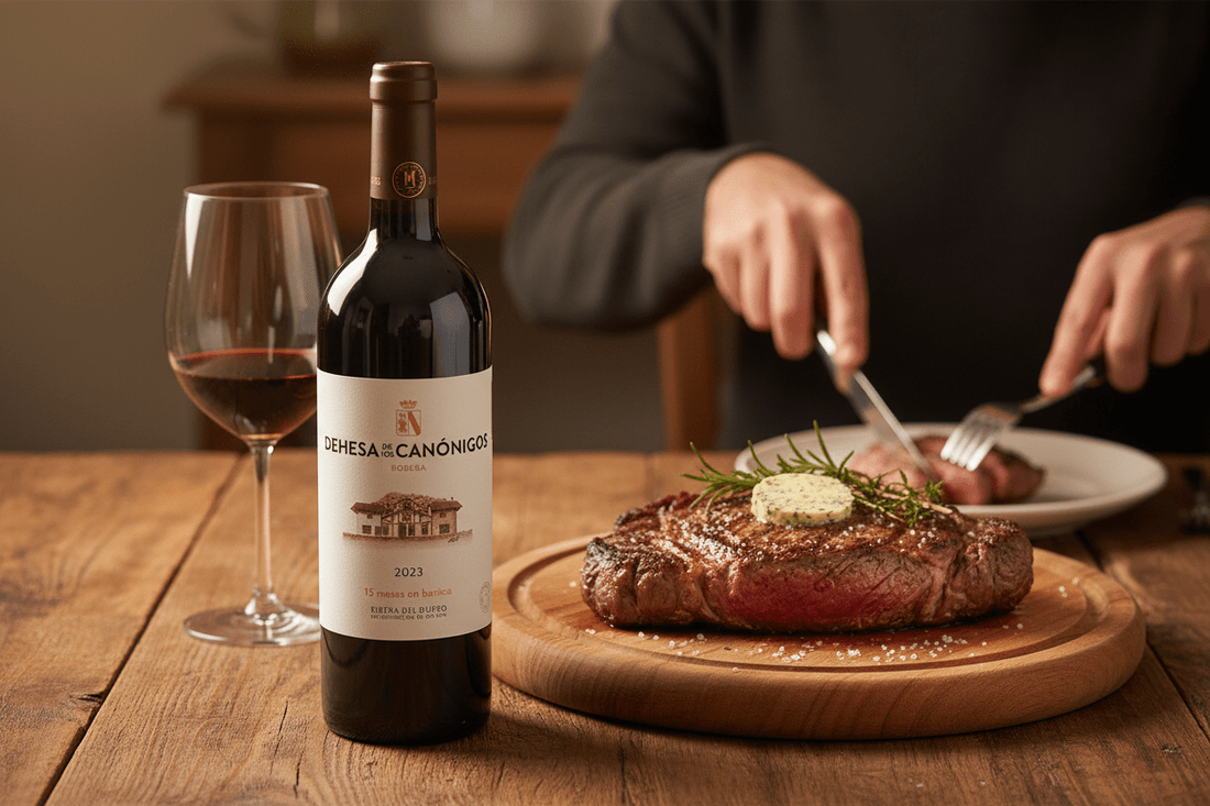 Vino Tinto Dehesa de los Canonigos Crianza 2023 de 750ml - La Cava