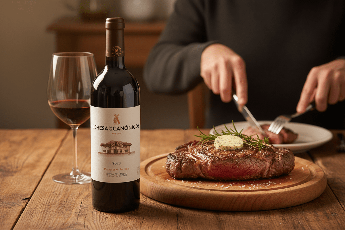 Vino Tinto Dehesa de los Canonigos Crianza 2023 de 750ml - La Cava