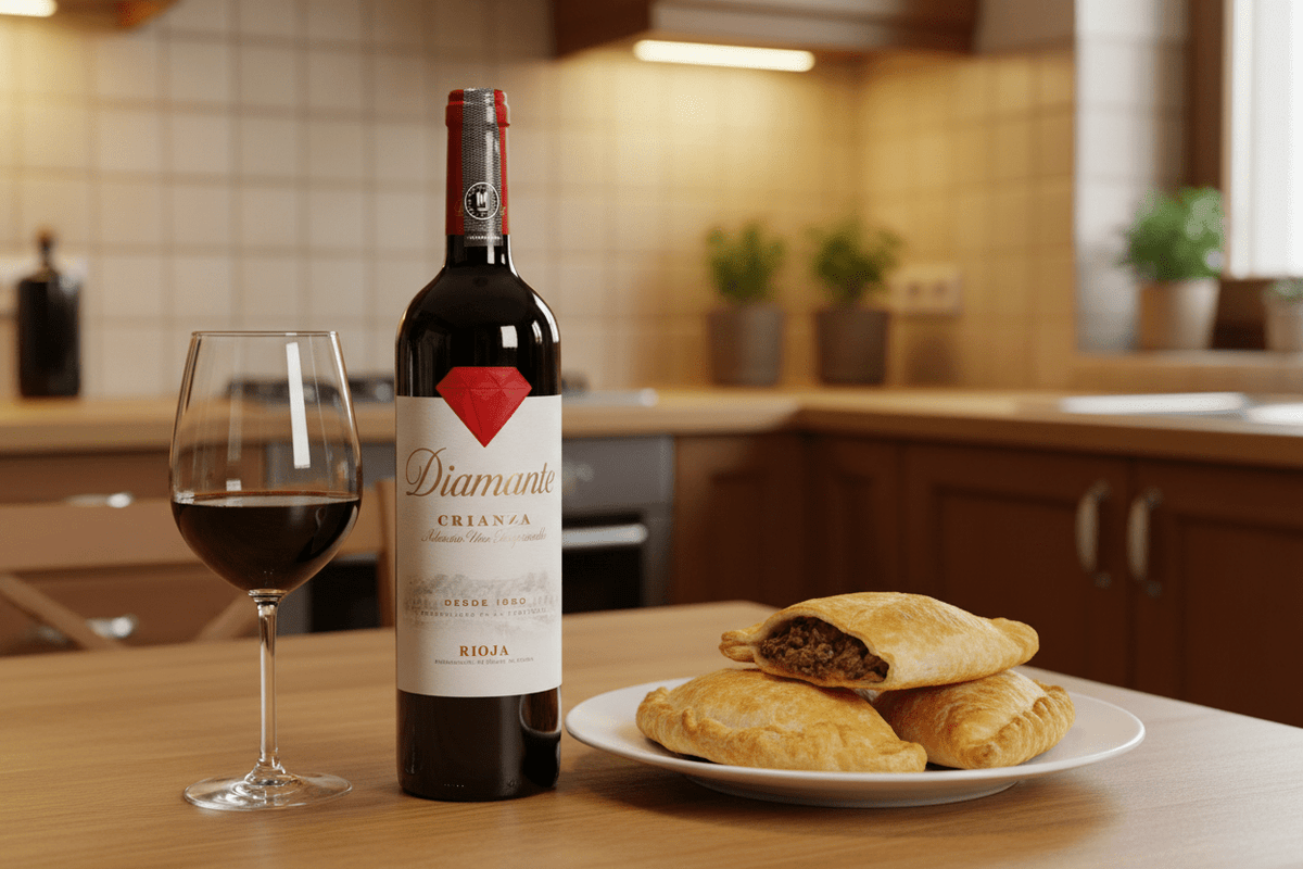 Vino Tinto Diamante Crianza de 750 ml - La Cava