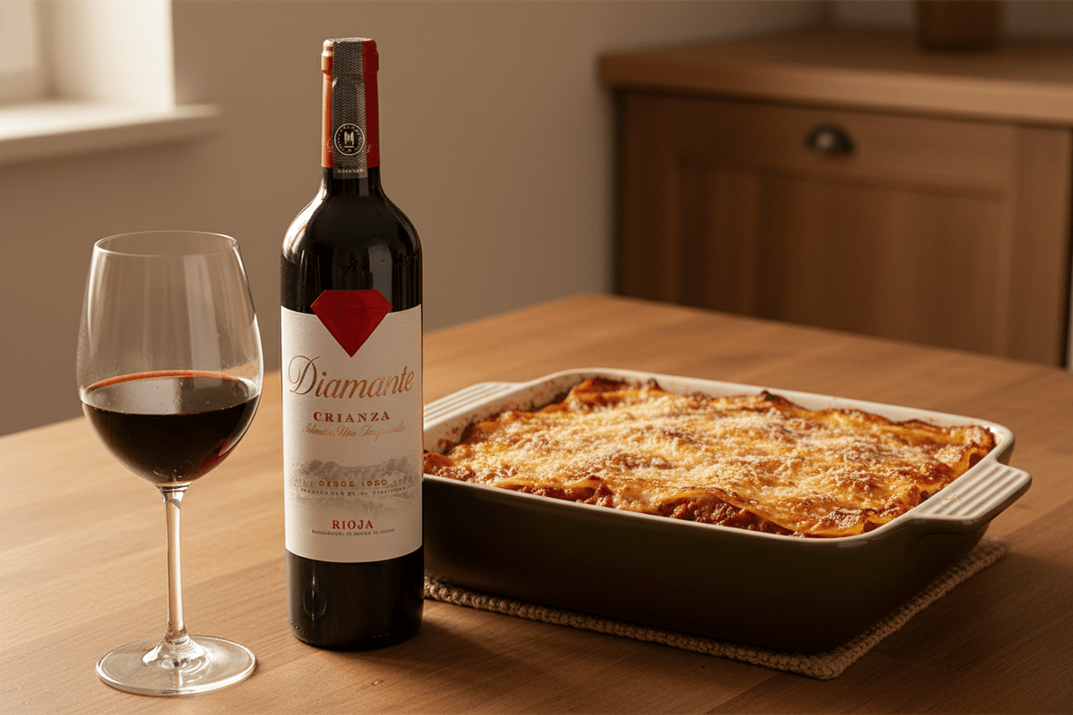 Vino Tinto Diamante Crianza de 750 ml - La Cava