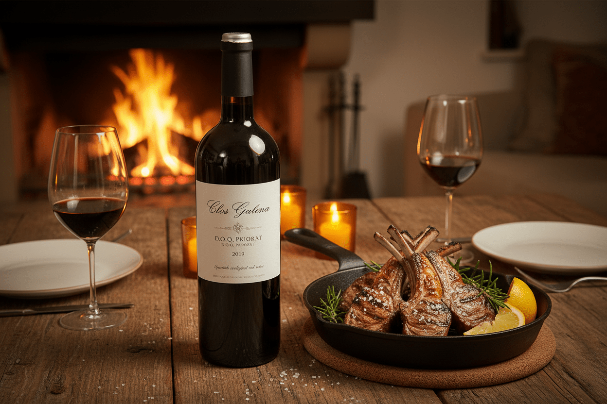 Vino Tinto ecológico Clos Galena D.O.Q Priorat 2019 750ml - Vino de España - La Cava