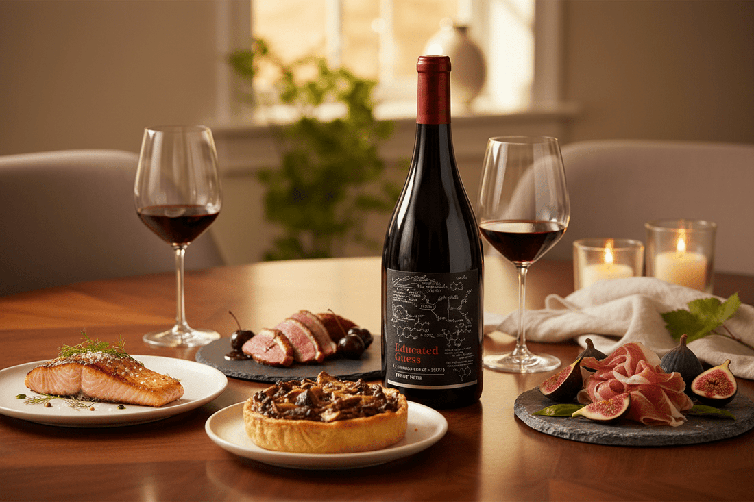 Vino Tinto Educated Guess Pinot Noir 750ml Sonoma County California - Vino de Estados Unidos - La Cava