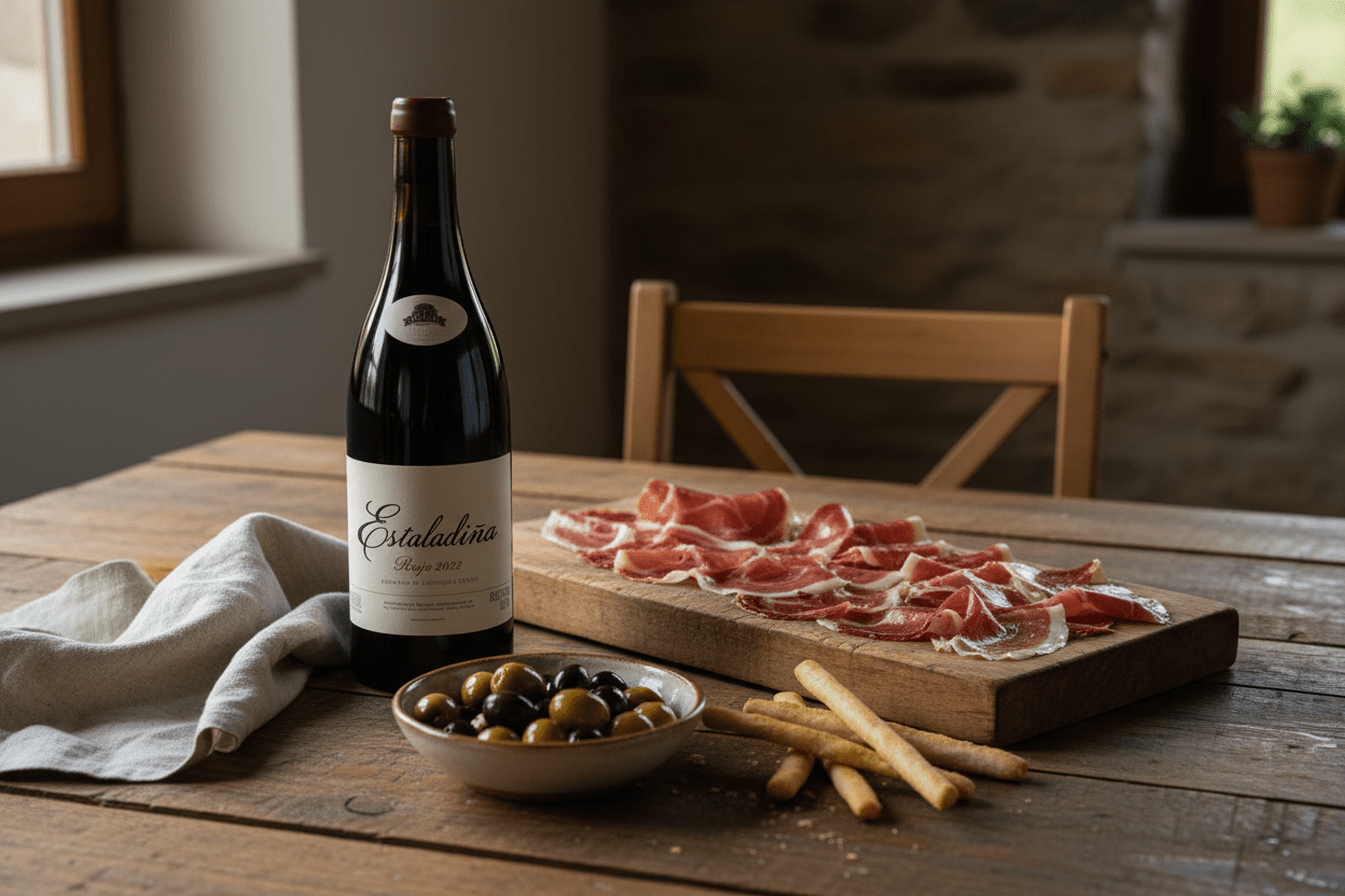 Vino Tinto Estaladina 2022 Variedad Autóctona Recuperada El Bierzo - Vino de España - La Cava