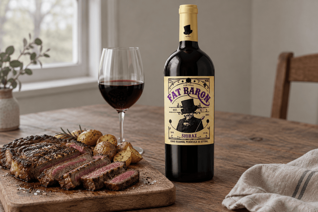Vino Tinto Fat Baron Shiraz DOC Península de Setúbal - La Cava