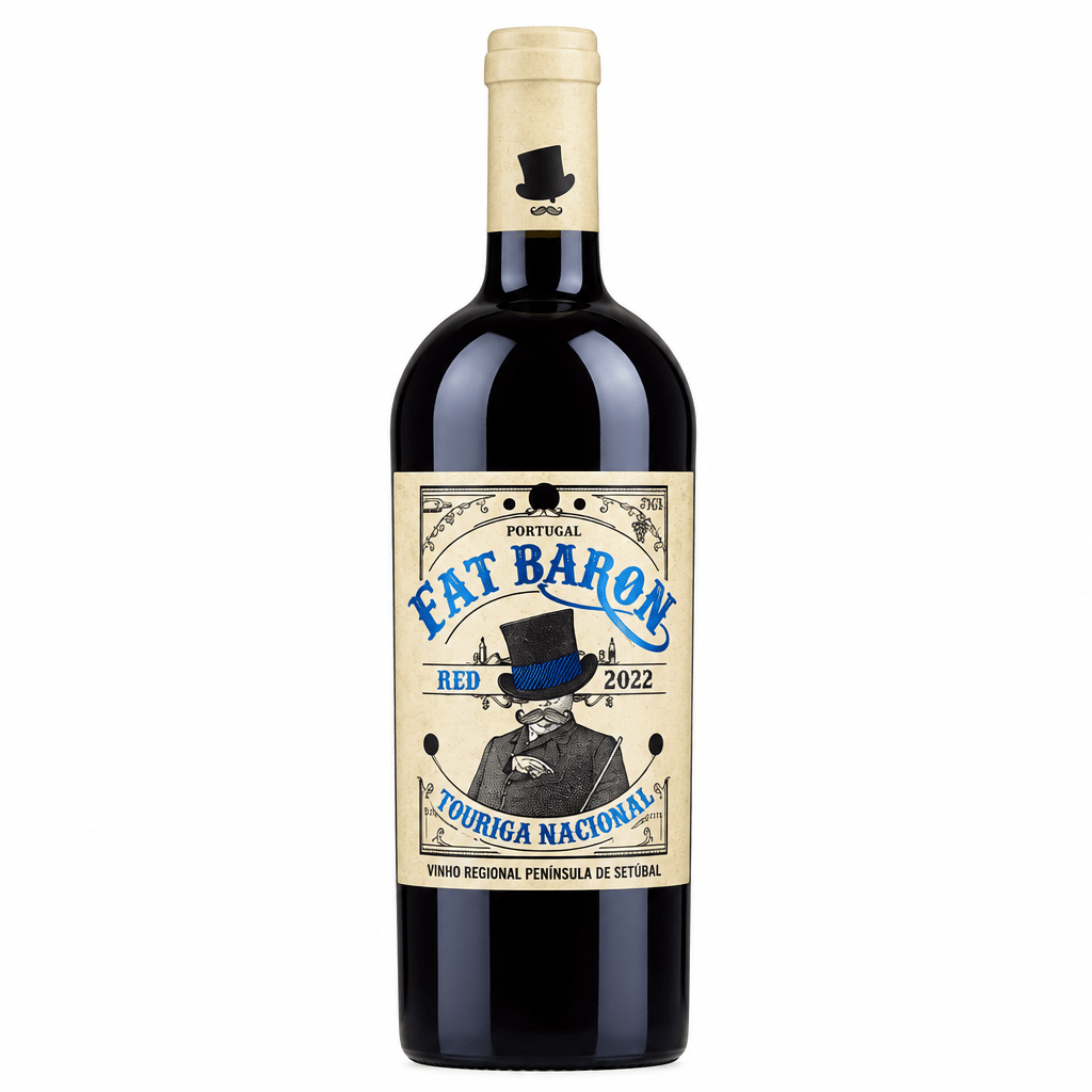 Vino Tinto Fat Barón Touriga Nacional DOC Península de Setúbal - La Cava