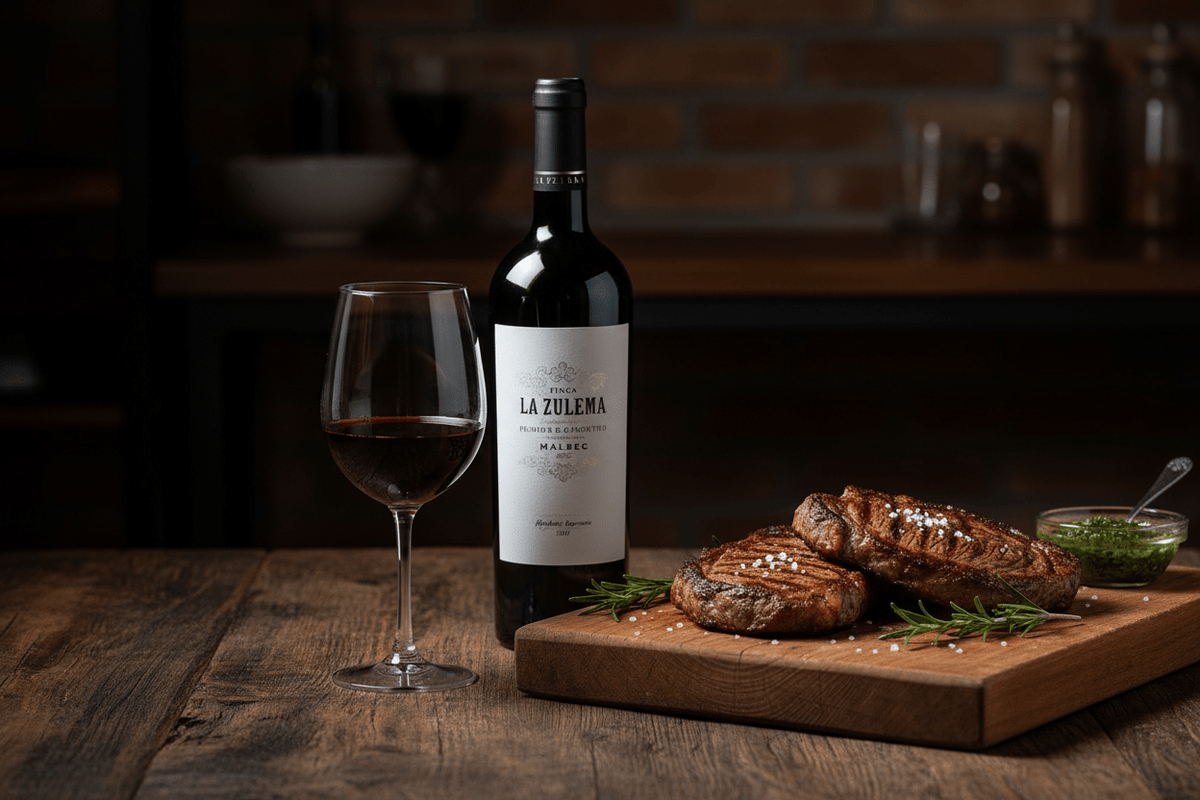 Vino Tinto Finca La Zulema Malbec 750ml 2022 - Vino Argentino - La Cava