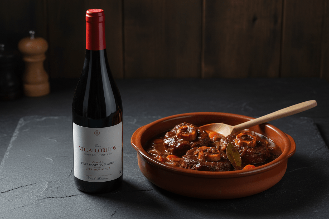 Vino Tinto Finca Villalobillos pie franco 750ml - La Cava