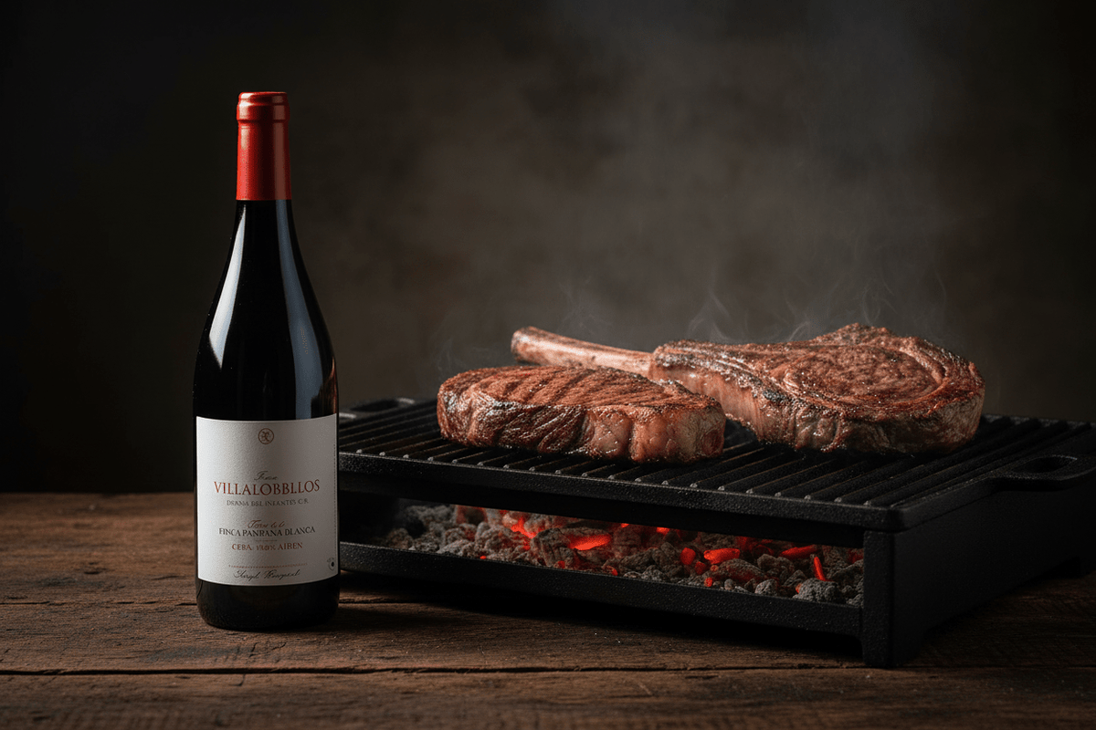 Vino Tinto Finca Villalobillos pie franco 750ml - La Cava