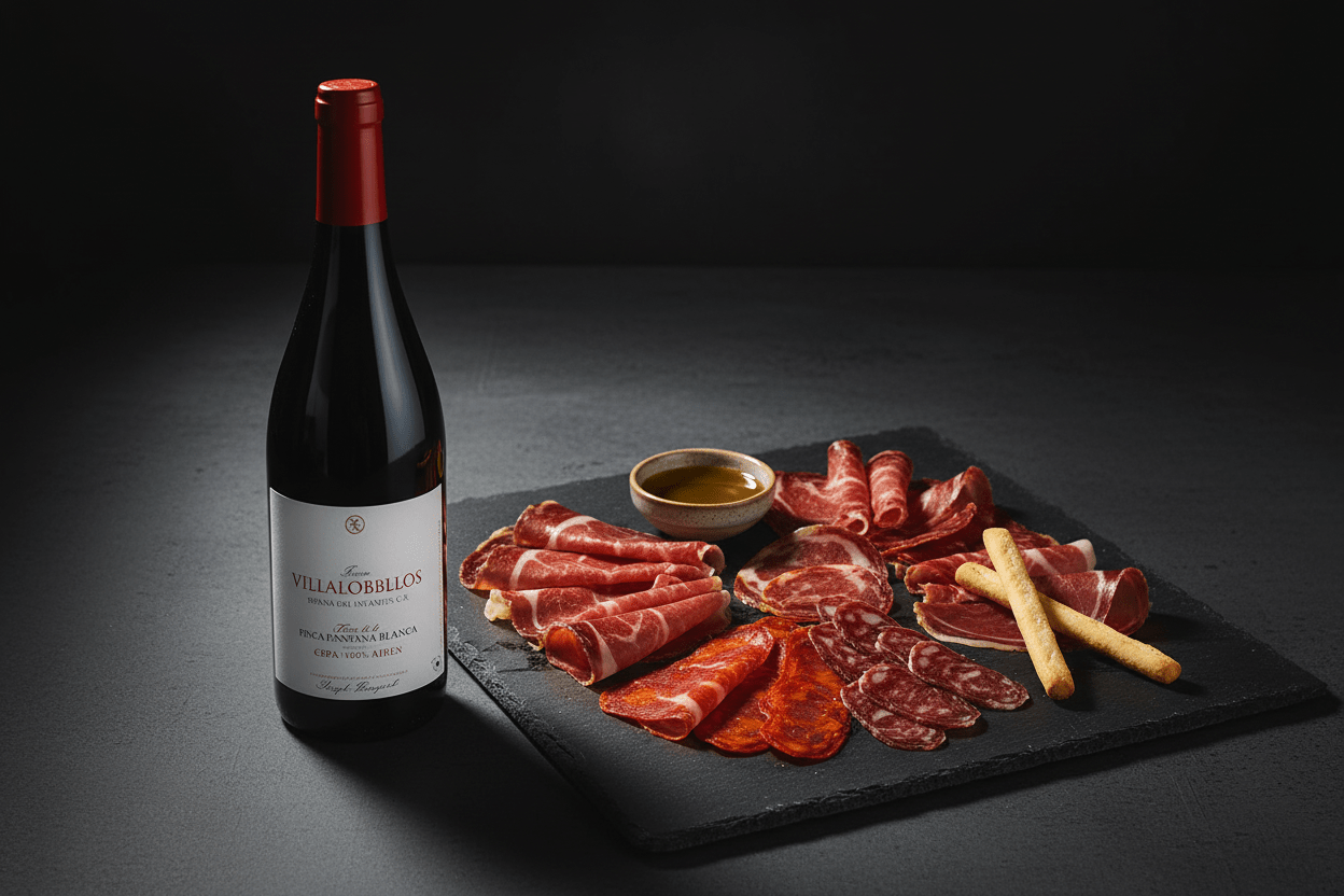 Vino Tinto Finca Villalobillos pie franco 750ml - La Cava
