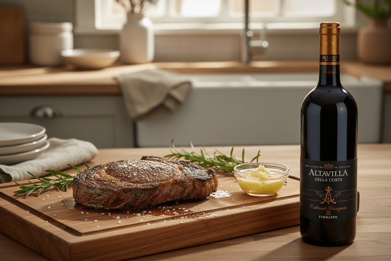 Vino Tinto Firriato Altavilla Della Corte Sicilia - Vino de Italia - La Cava
